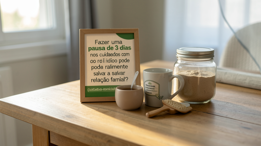 Detalhe fotográfico relacionado a Fazer uma pausa de 3 dias nos cuidados com o pai idoso pode realmente salvar a relação familiar?