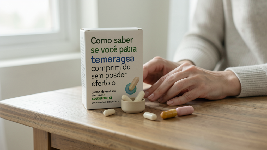 Detalhe fotográfico relacionado a Como saber se você pode esmagar o comprimido sem perder o efeito