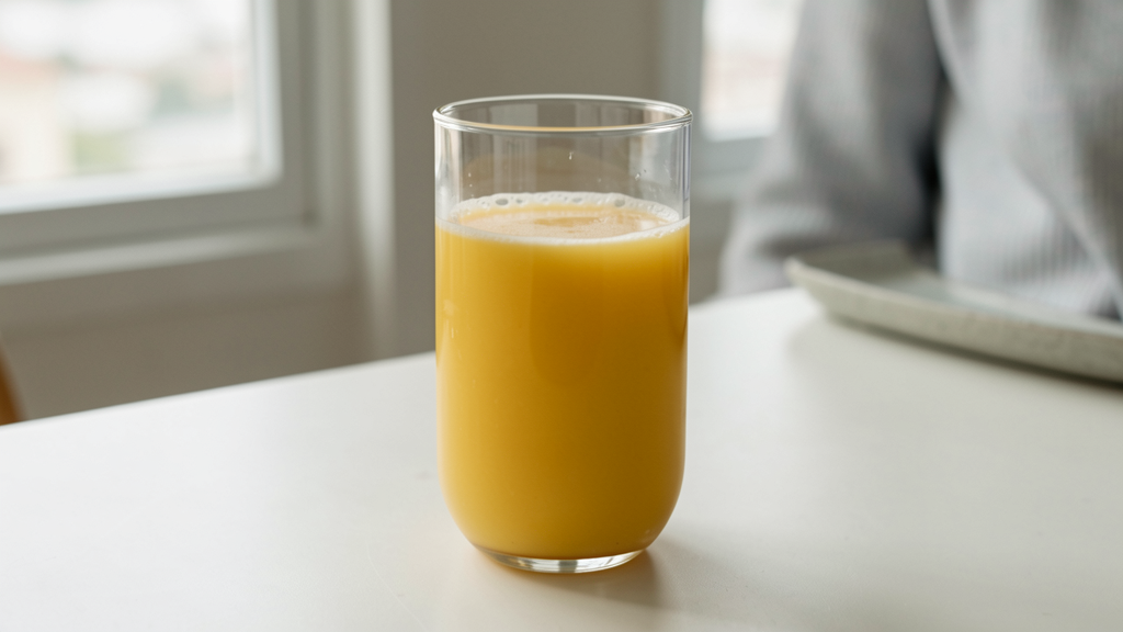 Detalhe fotográfico relacionado a Café da Manhã: O Suco de Laranja que é Permitido e o que Sobrecarrega o Fígado